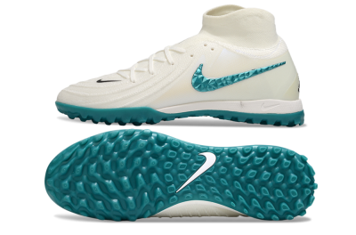 Nike Phantom Luna Elite TF Artificial Turf Soccer Shoes - Beige/Green