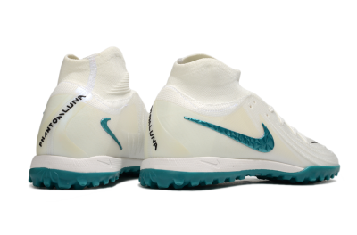 Nike Phantom Luna Elite TF Artificial Turf Soccer Shoes - Beige/Green