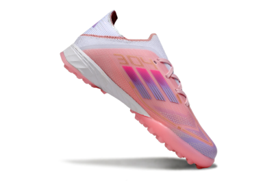 Adidas F50 Elite TF Artificial Turf Soccer Shoes - Pink/Purple/Gold