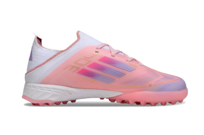 Adidas F50 Elite TF Artificial Turf Soccer Shoes - Pink/Purple/Gold