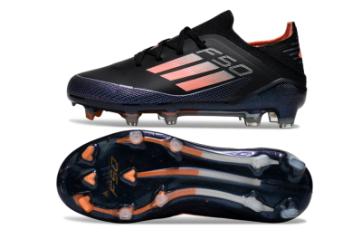 Adidas F50 Elite FG Firm Ground Soccer Cleats - Black/Pink/Blue
