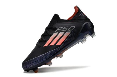 Adidas F50 Elite FG Firm Ground Soccer Cleats - Black/Pink/Blue