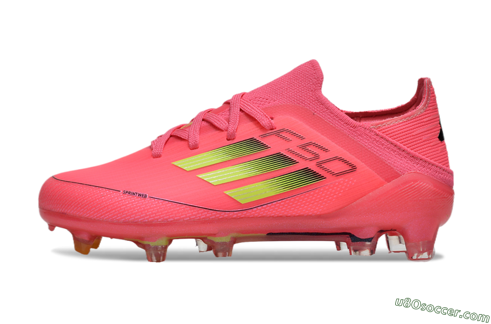 Adidas F50 Elite FG Firm Ground Soccer Cleats - Red/Gold 1