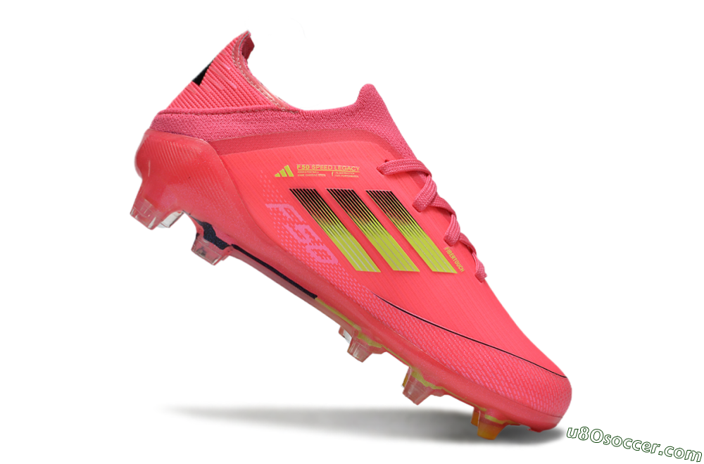 Adidas F50 Elite FG Firm Ground Soccer Cleats - Red/Gold 3