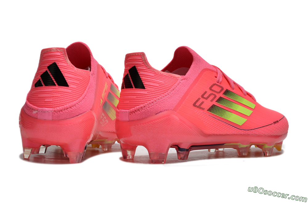 Adidas F50 Elite FG Firm Ground Soccer Cleats - Red/Gold 5
