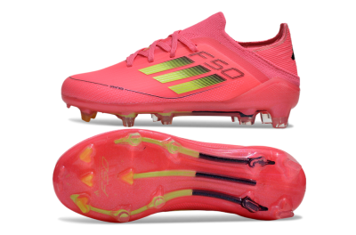 Adidas F50 Elite FG Firm Ground Soccer Cleats - Red/Gold