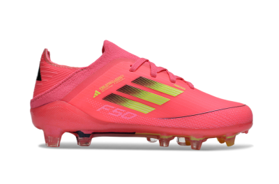 Adidas F50 Elite FG Firm Ground Soccer Cleats - Red/Gold