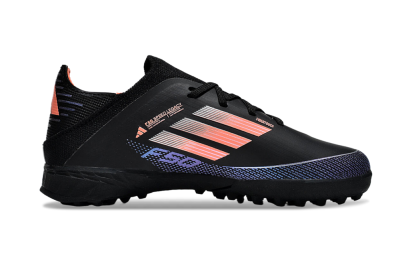 Adidas F50 Elite TF Artificial Turf Soccer Shoes - Black/Pink/Blue