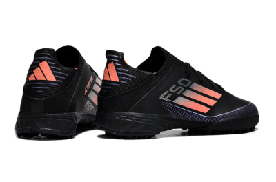 Adidas F50 Elite TF Artificial Turf Soccer Shoes - Black/Pink/Blue