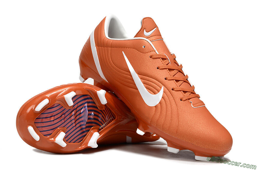 Nike Mercurial Vapor 1 Elite FG Firm Ground Soccer Cleats - Brown/White 0