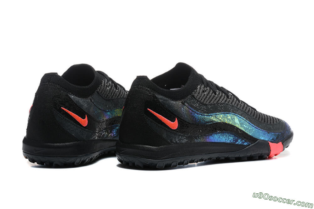 Nike Air Zoom Mercurial Vapor 16 Elite TF Artificial Turf Soccer Shoes - Black/Grey/Pink 9