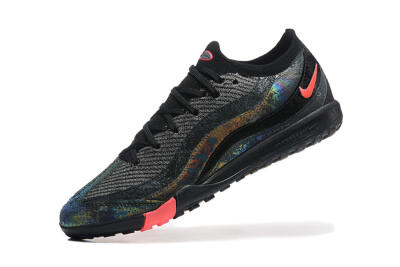Nike Air Zoom Mercurial Vapor 16 Elite TF Artificial Turf Soccer Shoes - Black/Grey/Pink