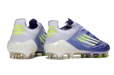 Adidas F50 Elite FG Firm Ground Soccer Cleats - Blue/White/Yellow