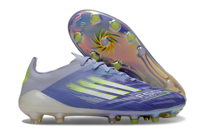 Adidas F50 Elite FG Firm Ground Soccer Cleats - Blue/White/Yellow