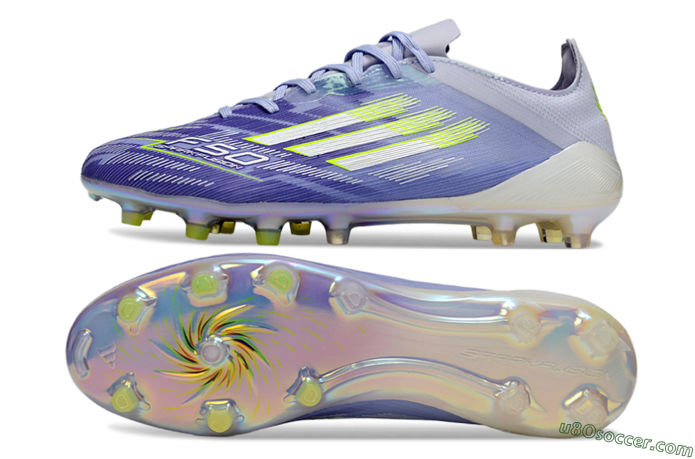 Adidas F50 Elite FG Firm Ground Soccer Cleats - Blue/White/Yellow 0