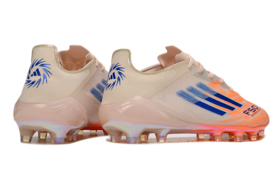 Adidas F50 Elite FG Firm Ground Soccer Cleats - Pink/Orange/Blue