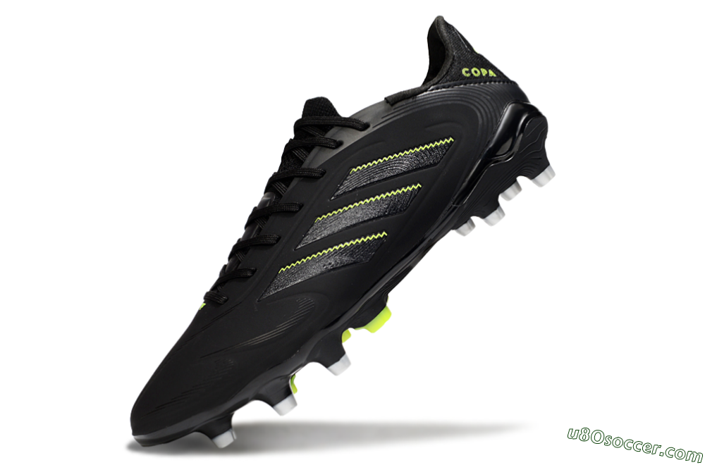 Adidas Copa Pure 3 Elite FG Firm Ground Soccer Cleats - Black/Grey/Yellow 5