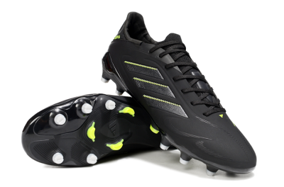 Adidas Copa Pure 3 Elite FG Firm Ground Soccer Cleats - Black/Grey/Yellow