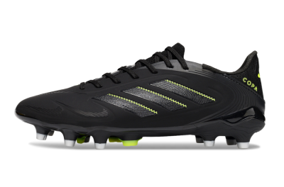 Adidas Copa Pure 3 Elite FG Firm Ground Soccer Cleats - Black/Grey/Yellow
