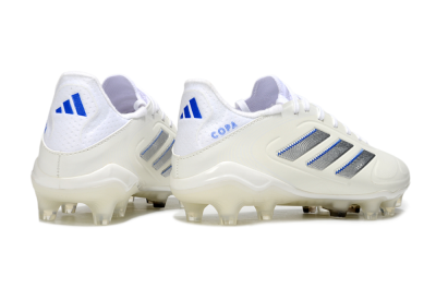 Adidas Copa Pure 3 Elite FG Firm Ground Soccer Cleats - Beige/Silver/Blue