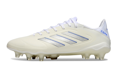 Adidas Copa Pure 3 Elite FG Firm Ground Soccer Cleats - Beige/Silver/Blue