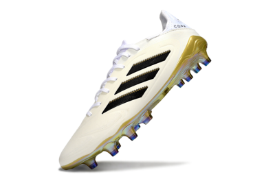 Adidas Copa Pure 3 Elite FG Firm Ground Soccer Cleats - Beige/Black/Gold
