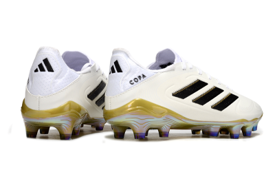 Adidas Copa Pure 3 Elite FG Firm Ground Soccer Cleats - Beige/Black/Gold
