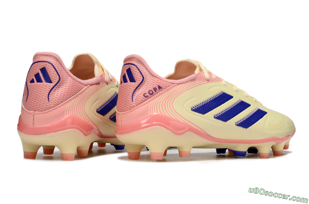 Adidas Copa Pure 3 Elite FG Firm Ground Soccer Cleats - Yellow/Blue/Pink 6