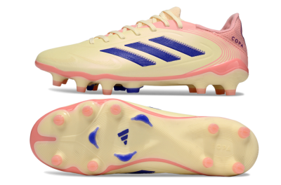 Adidas Copa Pure 3 Elite FG Firm Ground Soccer Cleats - Yellow/Blue/Pink