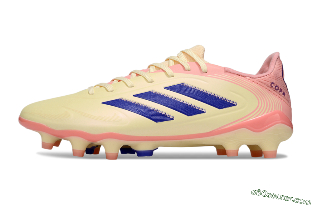Adidas Copa Pure 3 Elite FG Firm Ground Soccer Cleats - Yellow/Blue/Pink 2