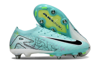 Nike Air Zoom Mercurial Vapor 16 Elite SG Soft Ground Soccer Cleats - Jade/Black/White