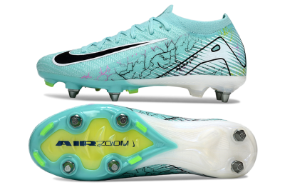 Nike Air Zoom Mercurial Vapor 16 Elite SG Soft Ground Soccer Cleats - Jade/Black/White