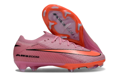 Nike Air Zoom Mercurial Vapor 15 Elite FG Firm Ground Soccer Cleats - Red/Black