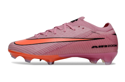 Nike Air Zoom Mercurial Vapor 15 Elite FG Firm Ground Soccer Cleats - Red/Black