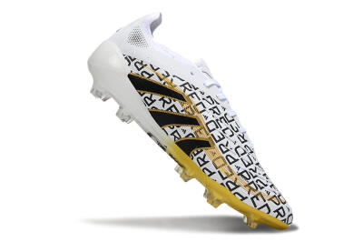Adidas Predator 25 Elite FG Firm Ground Soccer Cleats - White/Gold/Black