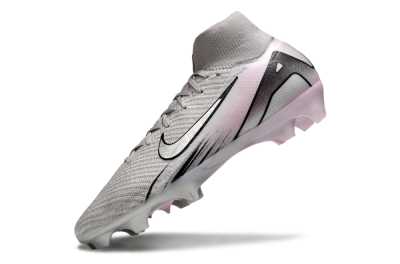 Nike Air Zoom Mercurial Superfly 10 Elite FG Firm Ground Soccer Cleats - Grey/Black/Pink