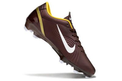 Nike Mercurial Vapor 1 Elite FG Firm Ground Soccer Cleats - Brown/White/Yellow