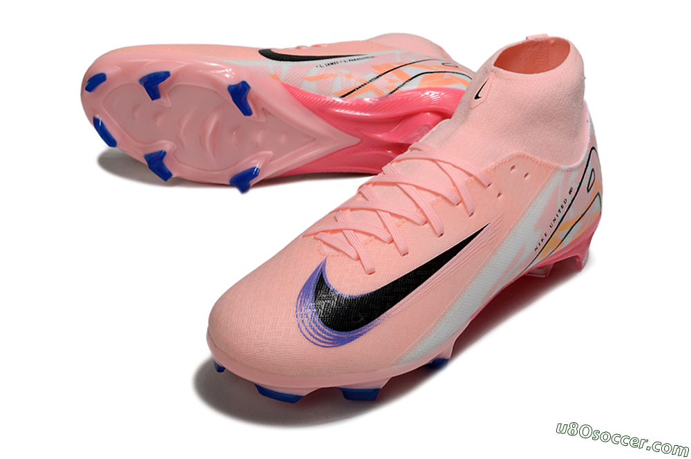 Nike Air Zoom Mercurial Superfly 10 Elite FG Firm Ground Soccer Cleats - Pink/Purple/White 3