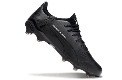 AOF x Puma King Ultimate FG Firm Ground Soccer Cleats - Black/White