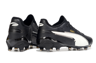 AOF x Puma King Ultimate FG Firm Ground Soccer Cleats - Black/White