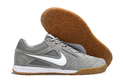 Nike SB Gato IC Indoor & Futsal Soccer Shoes - Grey/White