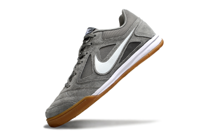 Nike SB Gato IC Indoor & Futsal Soccer Shoes - Grey/White