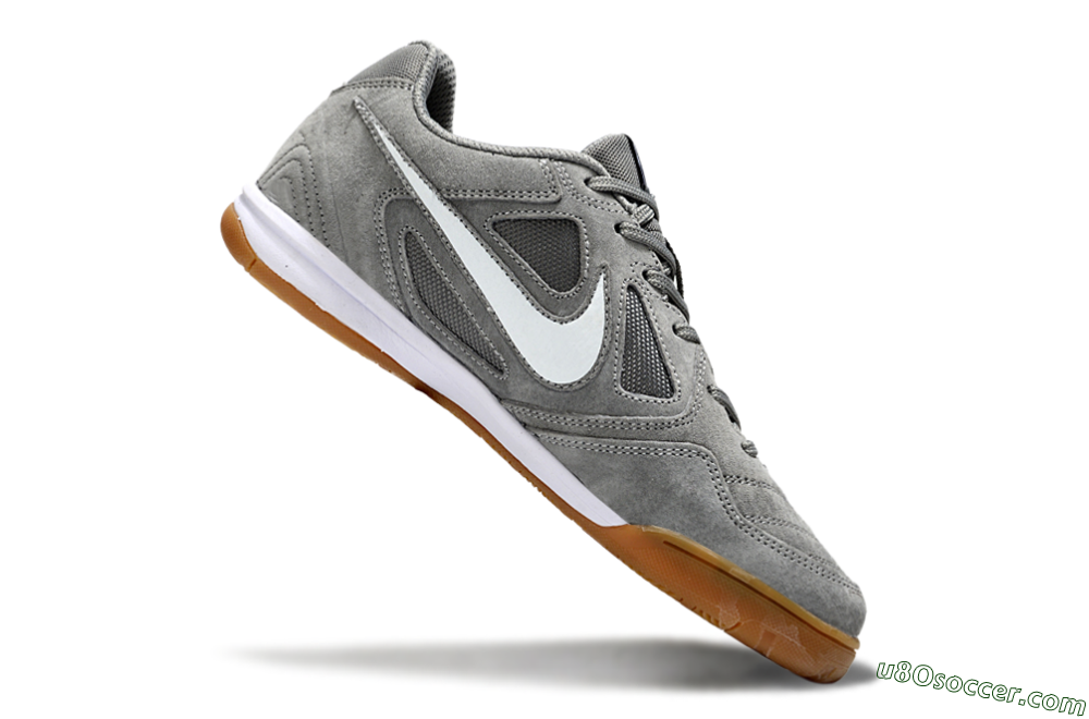 Nike SB Gato IC Indoor & Futsal Soccer Shoes - Grey/White 4