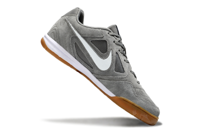 Nike SB Gato IC Indoor & Futsal Soccer Shoes - Grey/White