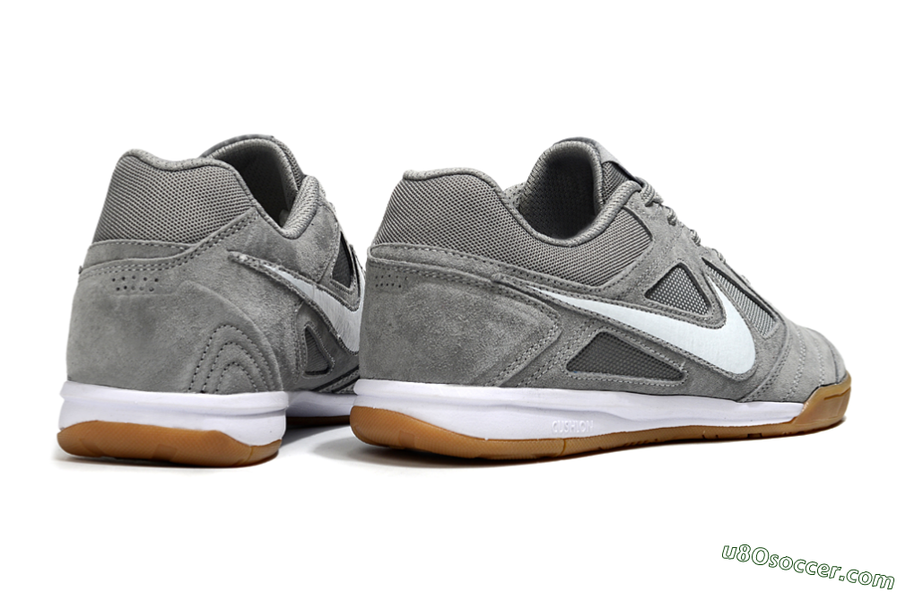 Nike SB Gato IC Indoor & Futsal Soccer Shoes - Grey/White 6