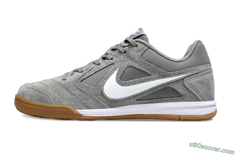 Nike SB Gato IC Indoor & Futsal Soccer Shoes - Grey/White 2