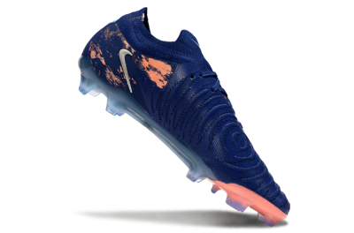 Nike Phantom GX 2 Elite FG Firm Ground Soccer Cleats - Blue/White/Pink