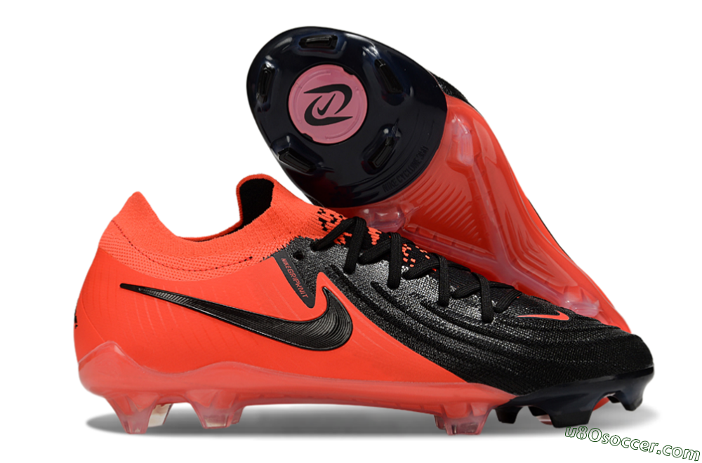 Nike Phantom GX 2 Elite FG Firm Ground Soccer Cleats - Red/Black 1