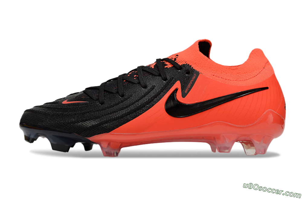 Nike Phantom GX 2 Elite FG Firm Ground Soccer Cleats - Red/Black 2