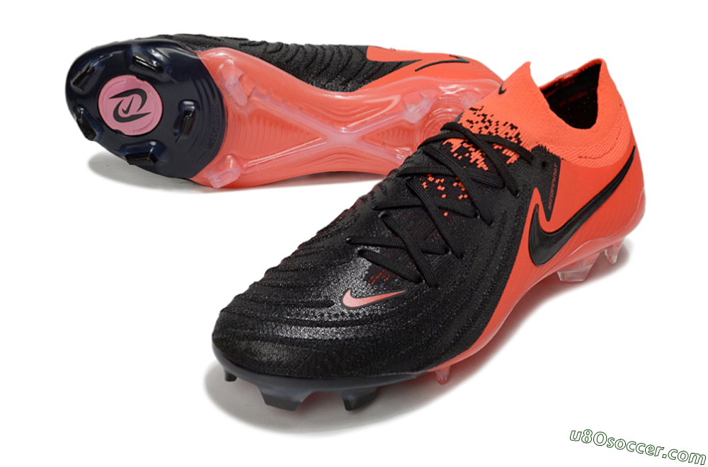Nike Phantom GX 2 Elite FG Firm Ground Soccer Cleats - Red/Black 3